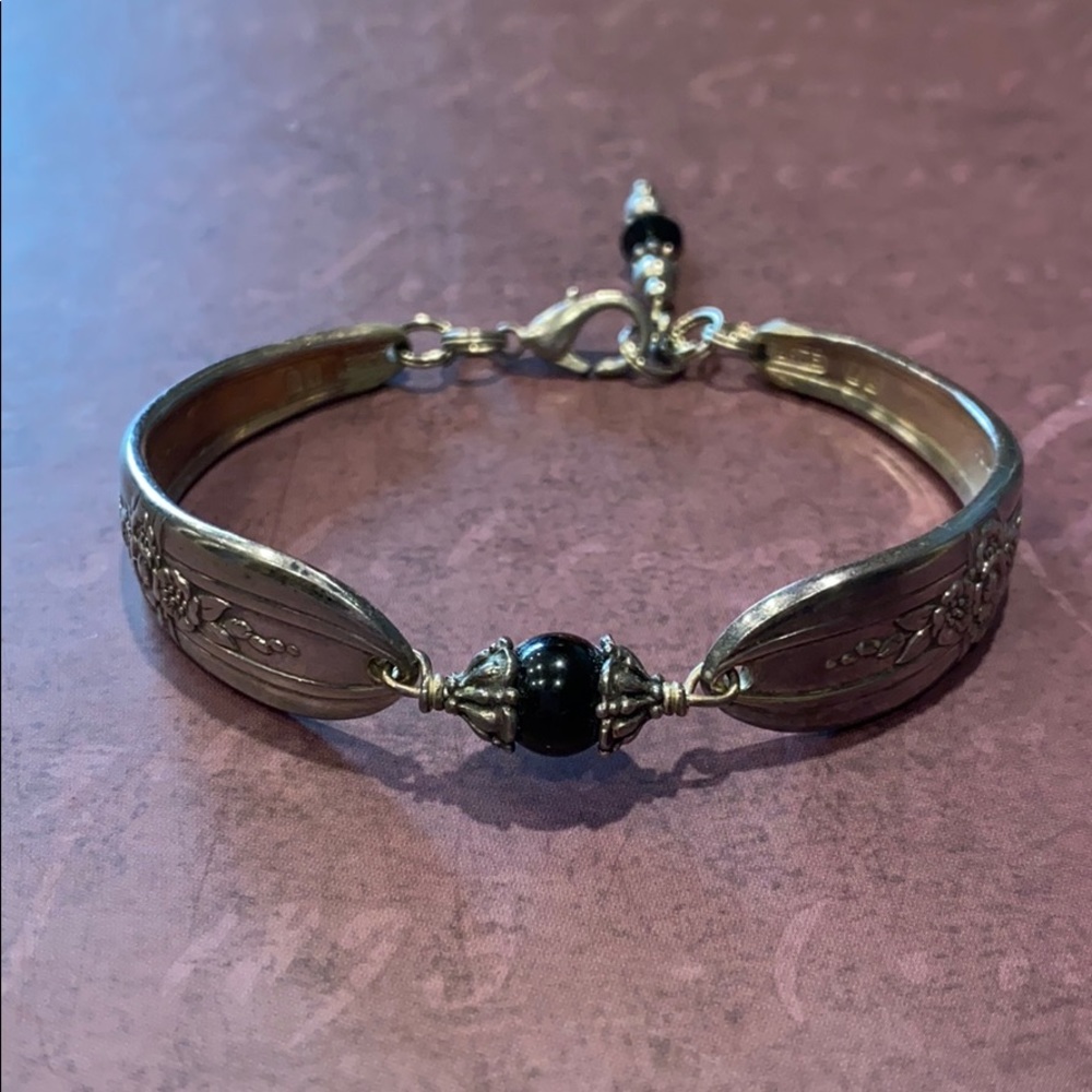 Sterling Silver Spoon Bracelet